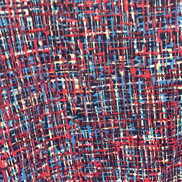 J. MCLAUGHLIN Durham Ruffle Neck 3/4 Sleeve Blouse, Multicolor, Size S - Picture 5 of 7